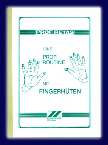Eine Profiroutine mit Fingerhüten Eine Profiroutine mit Fingerhüten