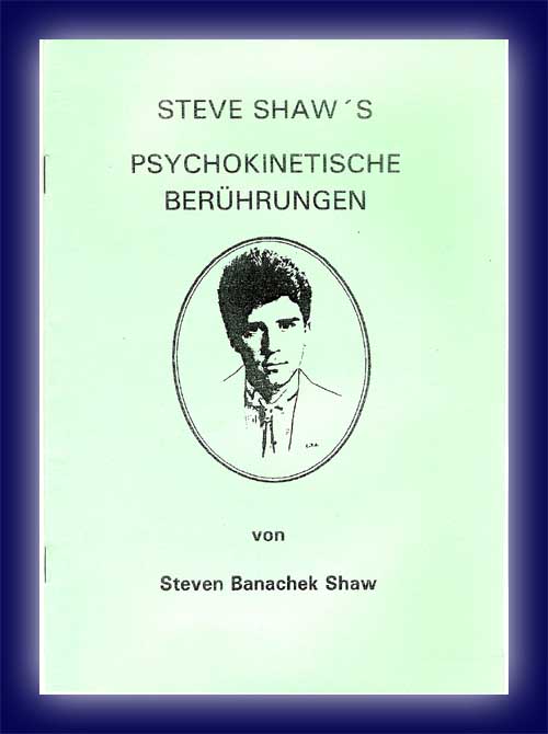 Psychokinetische Berührungen v. Steven Banachek Shaw Psychokinetische Berührungen v. Steven Banachek Shaw