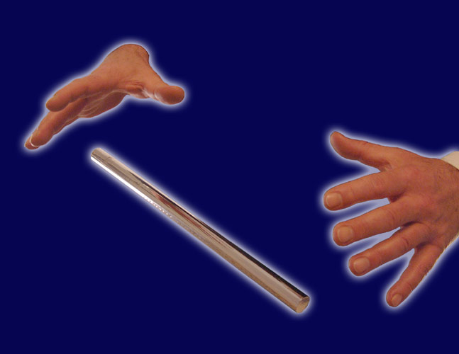 Der Schwebende Silberstab v. Finn Jon, Floating Silverstick, Ken Brooke Der Schwebende Silberstab v. Finn Jon, Floating Silverstick, Ken Brooke