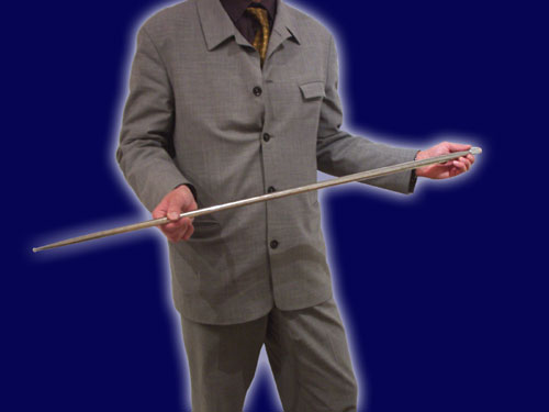 Verschwindender Spazierstock (Metall, silber), Vanishing Cane, metall silver Verschwindender Spazierstock (Metall, silber), Vanishing Cane, metall silver