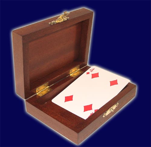 Kartenkassette Edelholz, ZZM Card Case de luxe