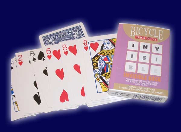 Bicycle Invisible Deck, Premium Line, (unsichtbares Kartenspiel) Bicycle Invisible Deck, Premium Line, (unsichtbares Kartenspiel)
