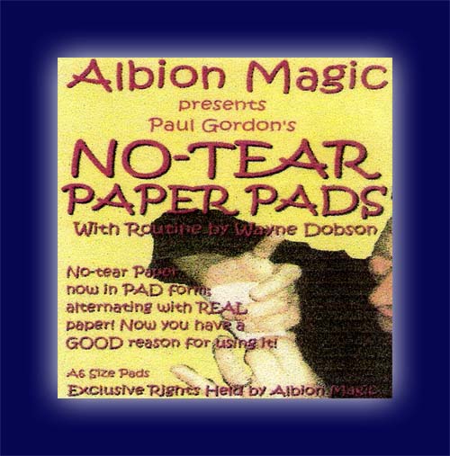 No-Tear Paper Pads von Paul Gordon No-Tear Paper Pads von Paul Gordon