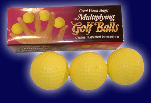 Multiplying Golf Balls (gelb)