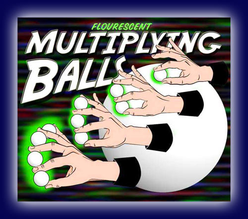 Chikagoer Billardballtrick, fluoriszierend