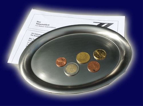 Das Münztablett v. H. Schmiedeberg Das Münztablett v. H. Schmiedeberg
