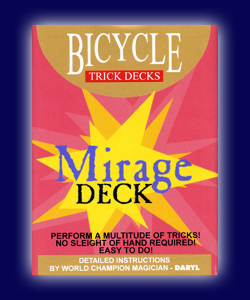 Bicycle Mirage Deck (Svengali & rauh/glatt) Bicycle Mirage Deck (Svengali & rauh/glatt)