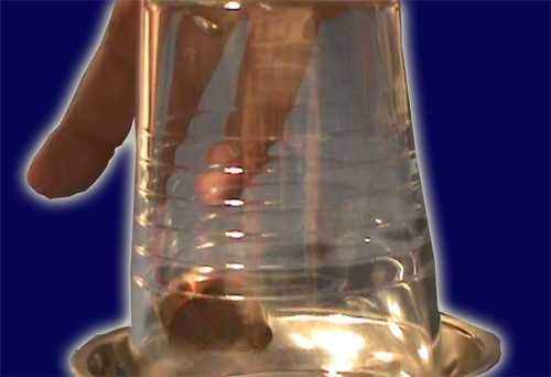 Ultimate Coin thru Glass, Münze durch Glas, ZZM Version Ultimate Coin thru Glass, Münze durch Glas, ZZM Version