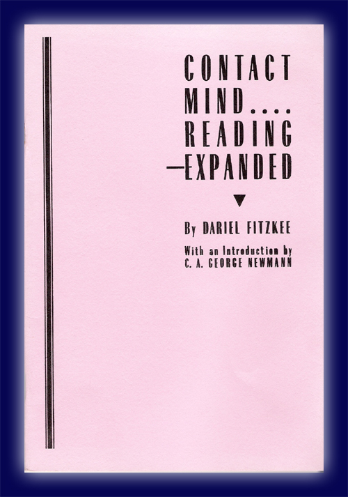Contact Mind Reading -Muskellesen- (expanded) v. Dariel Fitzkee Contact Mind Reading -Muskellesen- (expanded) v. Dariel Fitzkee