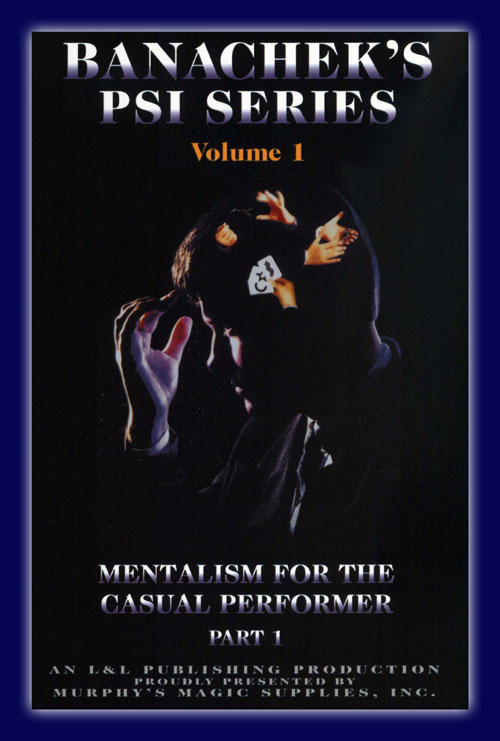 Banachek’s PSI Series Vol. 1- 4 DVD Banachek’s PSI Series Vol. 1- 4 DVD