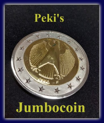 Peki’s Jumbo Coin, Riesen Euro Peki’s Jumbo Coin, Riesen Euro