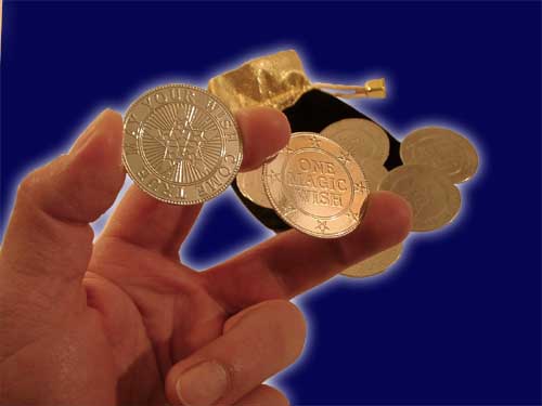 Manipulationsmünzen – Magic Wishing Coins – Zaubertaler Manipulationsmünzen – Magic Wishing Coins – Zaubertaler