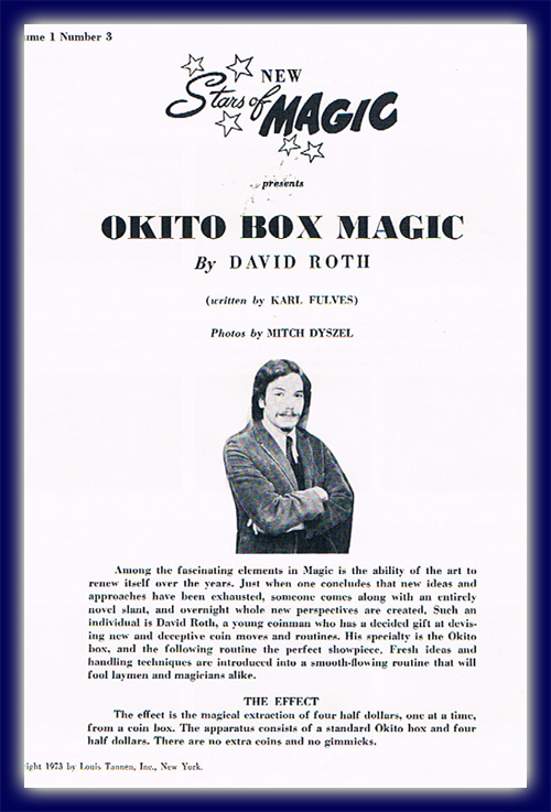 Okito Box Magic v. David Roth, Stars of Magic Okito Box Magic v. David Roth, Stars of Magic